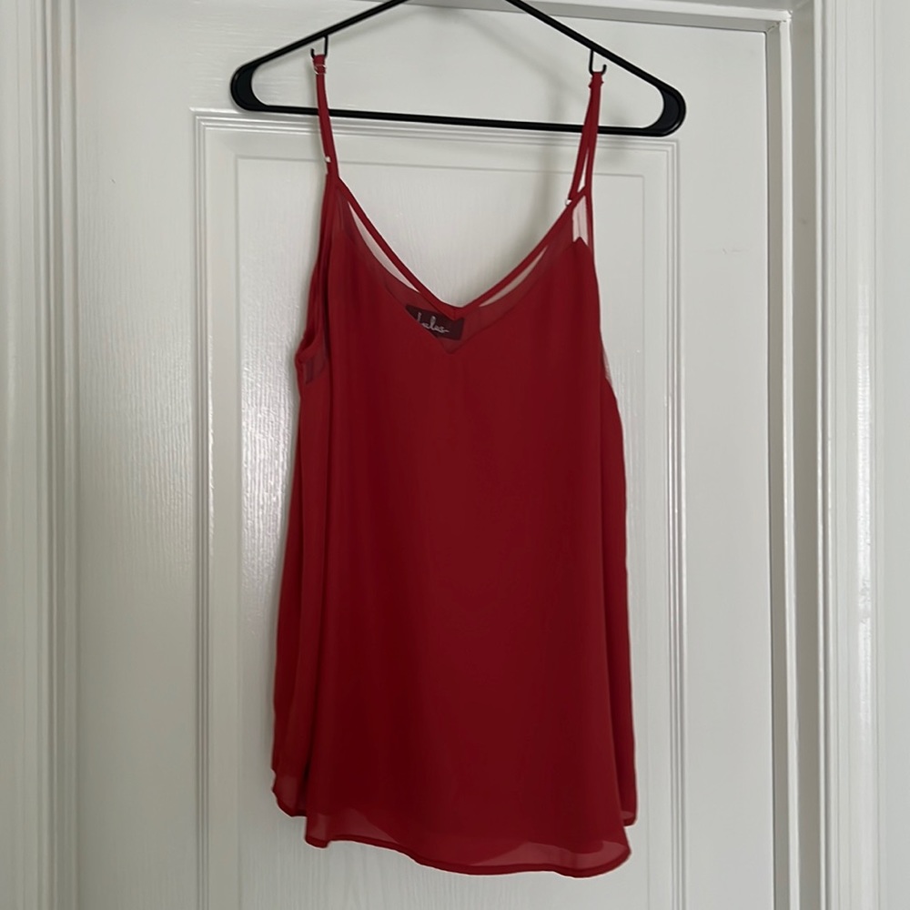 Lulus never worn spaghetti strap blouse.